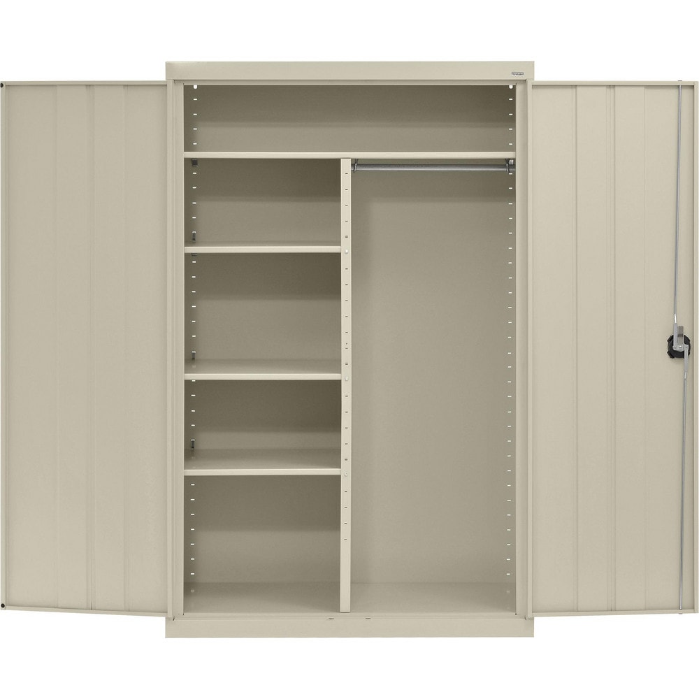 Storage Cabinets, Cabinet Type: Lockable Combination Storage Cabinet , Cabinet Material: Steel , Width (Inch): 46 , Depth (Inch): 24  MPN:EACR462472-07