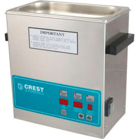 Ultrasonic Table Top Part Cleaning System - Digital Timer/Heat/Power Control 1 Gal 45 kHz 115V 0360PD045-1