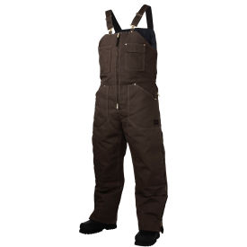 Tough Duck Insulated Bib Overall 5XL Dark Brown WB032-DKBR-5XL