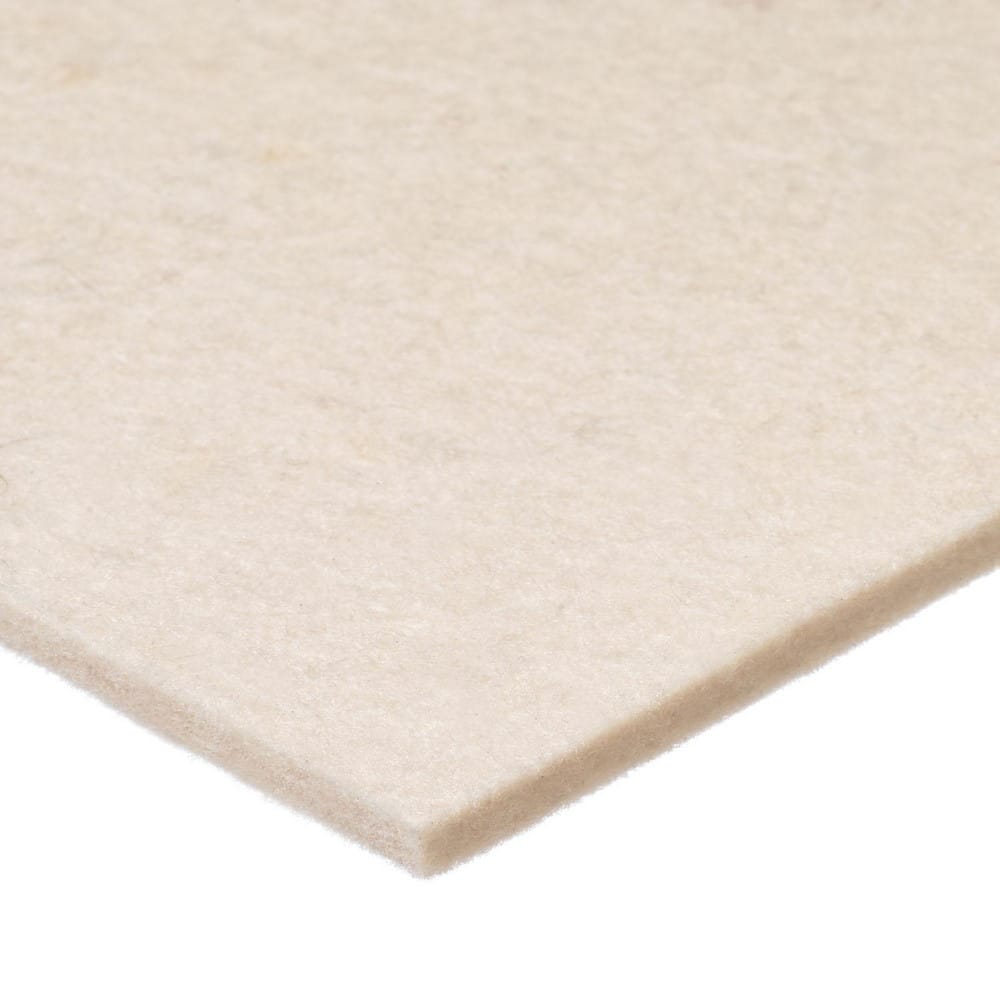 Felt Sheets, Material: Polyester , Length Type: Stock Length , Color: White , Overall Thickness: 0.375in , Overall Length: 10.00  MPN:BULK-FS-PET-19