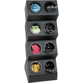 Dispense-Rite® VSCH-8BT - Flatware Organizer 8 Compartments Countertop VSCH-8BT