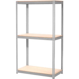 GoVets 3 Shelf Heavy Duty Boltless Shelving Starter 48