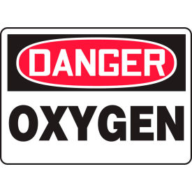 Accuform MCHL170VP Danger Sign Oxygen 14