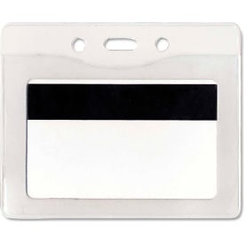 Advantus® Security ID Badge Holder Horizontal 3-7/8