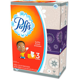 Puffs® White Facial Tissue 2-Ply White 180 Sheets/Box 3 Boxes/Pack 87615EA