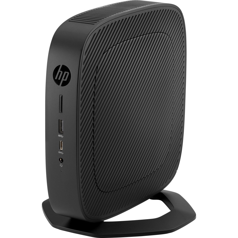 HP t540 Tower Thin Client - 1 x AMD Ryzen R1305G (2 Core) 1.50 GHz - TAA Compliant - 4 GB RAM DDR4 SDRAM - 32 GB Flash - AMD Radeon Vega 3 Graphics  - HP Smart Zero -Port - Network (RJ-45) - 6 Total USB Port(s) - 2 USB 2.0 Port(s) - USB Type-C - 45 W MPN: