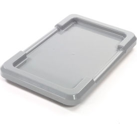 GoVets™ Gray Lid For Cross Stack And Nest Tote 25-1/8 x 16 x 8-1/2 - Pkg Qty 6 002603