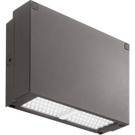 Lithonia Lighting® Compact LED Wall Pack 5000K 120-277V 6000 Lumens Dark Bronze Finish WPX2 LED 50K MVOLT DDBXD M2