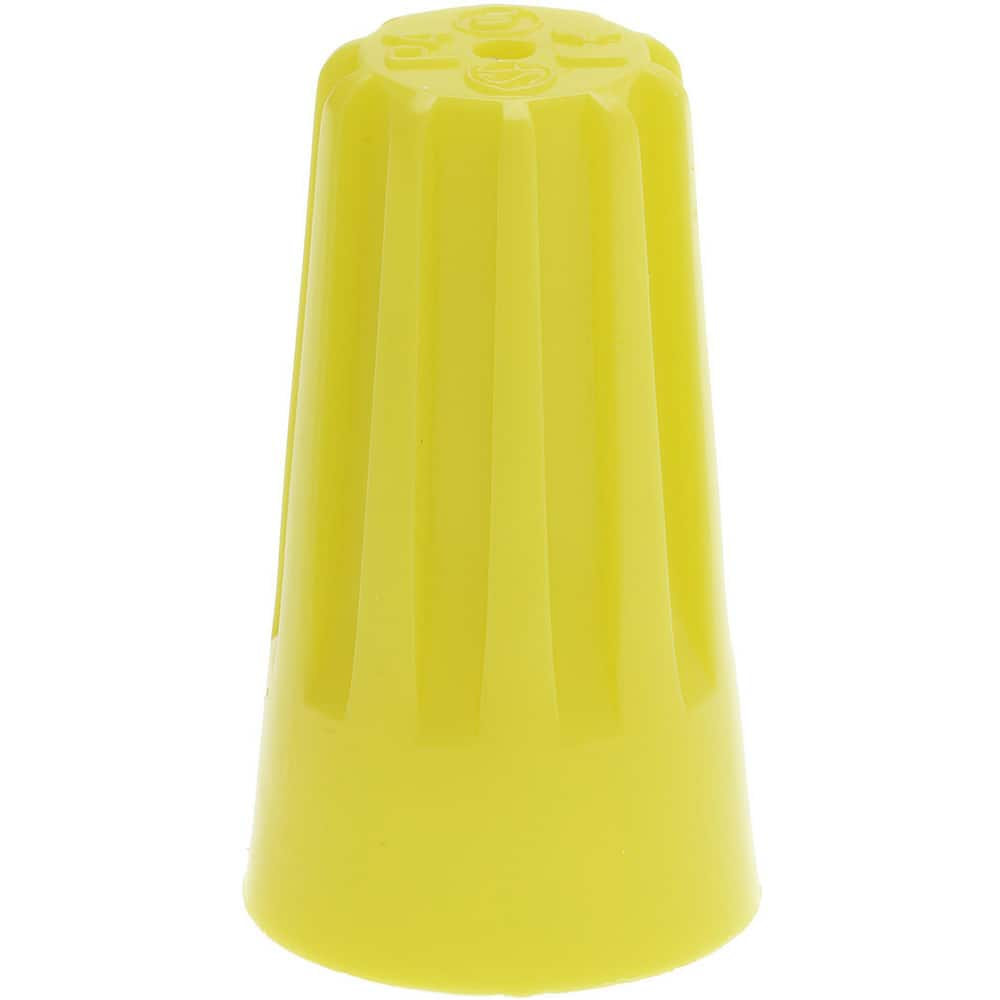 Twist On Wire Connectors, Minimum Compatible Wire Size: 22AWG , Maximum Compatible Wire Size: 10AWG , Voltage: 600V , Voltage: 600.00 , Color: Yellow  MPN:WC-Y-B