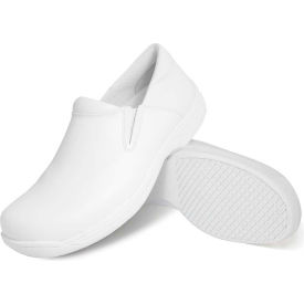 Genuine Grip® Men's Slip-on Shoes Size 10.5M White 4705-10.5M