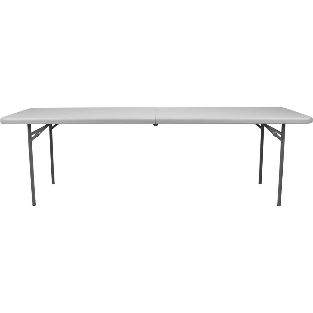 Folding Tables, Overall Width (Inch): 30 , Overall Height (Inch): 29-1/4 , Overall Length: 96.00in , Work Surface Orientation: Flat , Shape: Rectangle  MPN:CMFIH3096