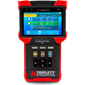 Triplett Camview Pro+™ IP and Analog Security Camera Tester H.265 AHD 2.0 HD-TVI 3.0 8071