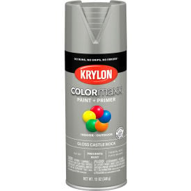 Krylon® Colormaxx™ Paint & Primer 12 oz. Gloss Castle Rock - Pkg Qty 6 K05509007