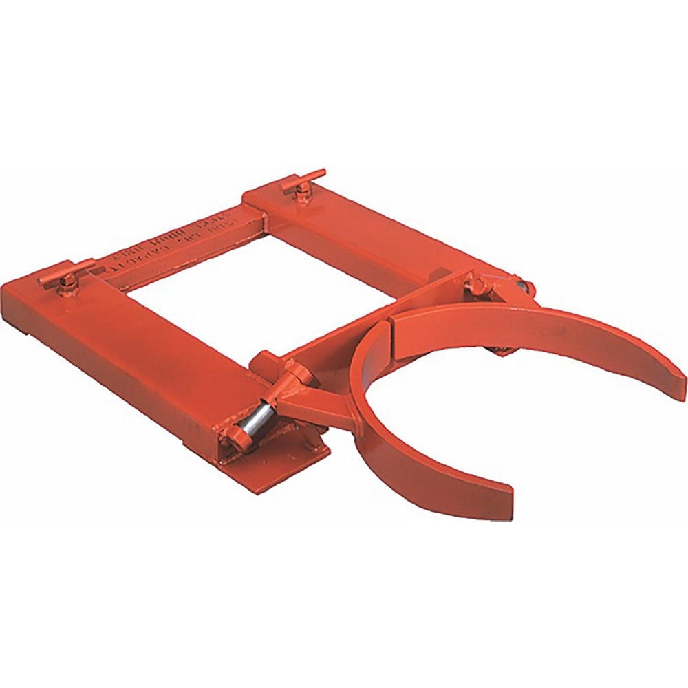 Forklift Attachments, Attachment Type: Fork Truck Adjustable Drum Grab , Type: Forklift Clamp & Bracket Set  MPN:240047