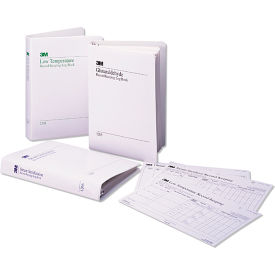 3M™ Attest Log Book with 50 Record Charts For Steam Sterilizers Use with Attest BI 1261 1262 MMM 1266-A