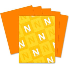 Colored Paper - Neenah 22561 - Orange - 8-1/2