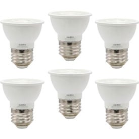 Sunlite® LED PAR16 Recessed Floodlight Bulb E26 Base 6W 500 Lumens 27K Soft White Pk of 6 41824-NS