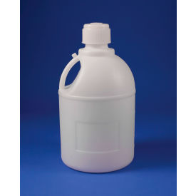 Bel-Art Polyethylene Carboy with Handle and Screw Cap 20 Liters (5 Galllons) 83mm Closure 107950000