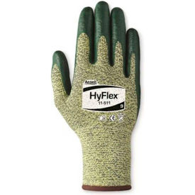 HyFlex® Cut Resistant Gloves Ansell 11-511 Green Nitrile Palm Coat Size 9 1 Pair - Pkg Qty 12 205752