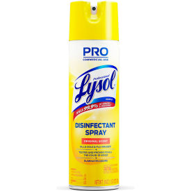 Professional LYSOL Brand Disinfectant Spray Original Scent 19 oz Aerosol Spray 12/Carton 36241-04650