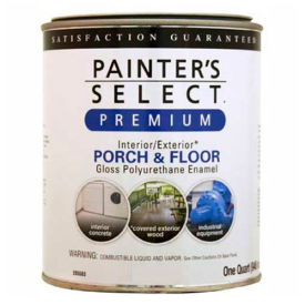 Painter's Select Porch & Floor Coating Polyurethane Oil Gloss Finish Tile Red Quart - 209288 209288