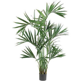 Nearly Natural 6' Kentia Palm Silk Tree Green 5308