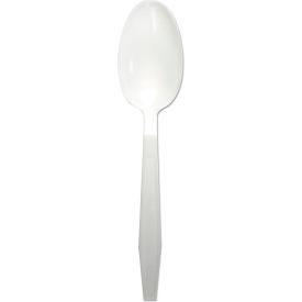 Boardwalk® Heavyweight Teaspoon Polypropylene White Pack of 1000 BWKTEAHWPPWH