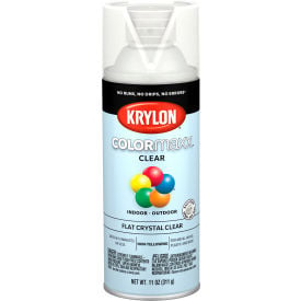 Krylon® Colormaxx™ Paint & Primer 11 oz. Flat Crystal Clear - Pkg Qty 6 K05547007