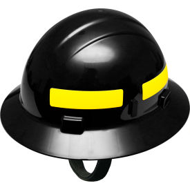 ERB® Americana® Wildlands Full Brim Helmet 4-Point Mega Ratchet® Suspension Black - Pkg Qty 12 WEL19851BK