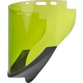 Elvex® Arcfit 14™ Arc Shield with Chin Guard Anti-Fog Light Green VISORF14