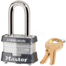 Master Lock® No. 3KALF General Security Laminated Padlocks - Pkg Qty 6 3KALF-3105