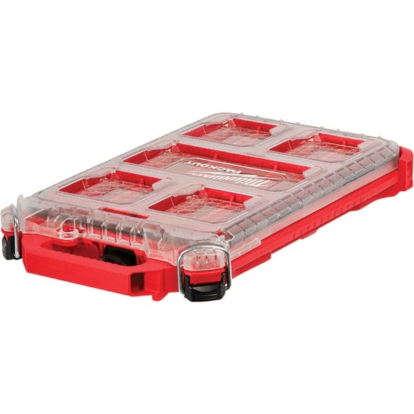 PACKOUT 5 Compartment Red Small Parts Compact Low-Profile Organizer MPN:48-22-8436