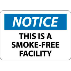 NMC N172RB OSHA Sign Notice This Is A Smoke-Free Facility 10