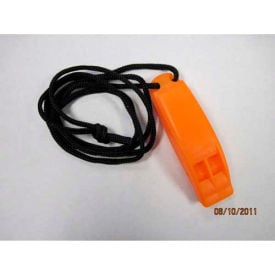 Datrex Whistle w/Lanyard Orange Pack of 10 - DX0276M DX0276M