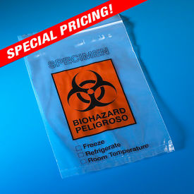 Biohazard Specimen Transport Bag 6