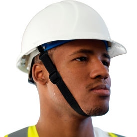 ERB® Hard Hat Chin Strap without Chin Guard Black Pack of 12 - Pkg Qty 12 WEL19182