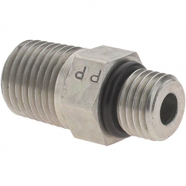 Hydraulic Hose Adapter: 4 mm, 7/16-20, 6,000 psi MPN:BDPT-00187