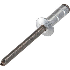 Multi-Grip Blind Rivet - 1/8 x 1-3 - Dome Head - .039 - .187 Grip Range - Aluminum/Steel - 500 Pk CANAD4143BS