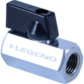 Legend Valve® CP Mini Ball Valve Brass 1/2