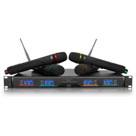 Technical Pro Professional UHF Quad Wireless Microphone System WM1641