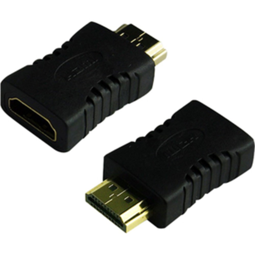 4XEM - HDMI adapter - HDMI female to HDMI male - black - for P/N: 4XHDMI4K2KPRO100, 4XUSBCHDMIA (Min Order Qty 11) MPN:4XHDMIMF