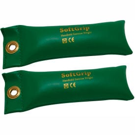 CanDo® SoftGrip® Hand Weight 2 lb. Green 1 Pair 10-0353-2