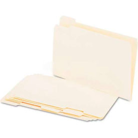 Universal® File Folders 1/5 Cut Assorted One-Ply Top Tab Legal Manila 100/Box 15115******