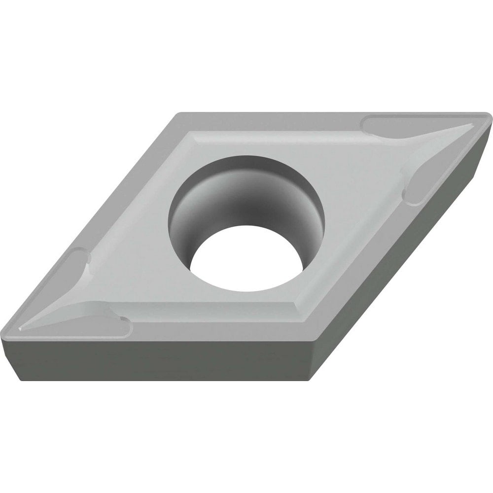 Turning Inserts, ANSI Insert Code: DCMT32.51 , ISO Insert Code: DCMT11T304 , Relief Angle: 7 , Insert Style: DCMT , Corner Radius (mm): 0.40  MPN:101500