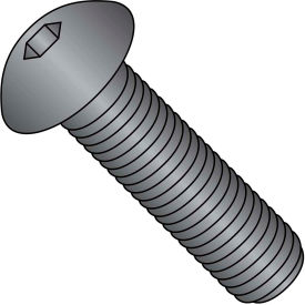 10-32 x 1 Fine Thread Button Head Socket Cap Screw - Plain - Pkg of 100 1116CSB