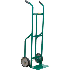 Wesco® Greenline 636 Hand Truck w/ Dual Handle Mold-On Rubber Wheels 600 lb. Capacity 210468