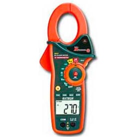 Extech EX810-NISTL Clamp Meter Orange/Green NIST Certified EX810-NISTL