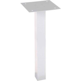 dVault Top Mount/In Ground Post for Parcel Protector Vault (DVU0050) DVU0050PI - White DVU0050PI-3