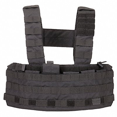 Tactec Chest Rig Black 500D Nylon MPN:56061