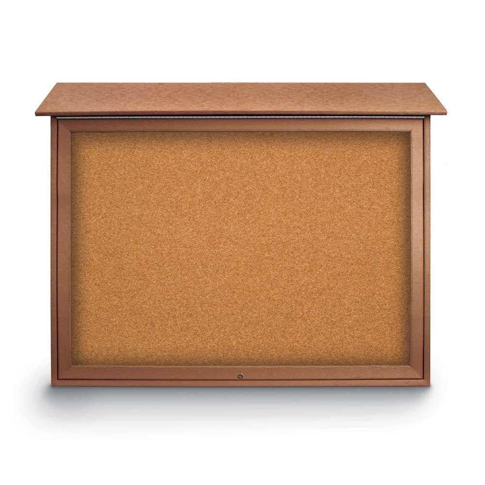 Enclosed Cork Bulletin Board: 45